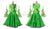 Green Discount Made To Order Elegant Ballroom Practice Outfits BD-SG3913