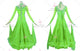 Green brand new tango dance competition dresses girls waltz dance gowns beads BD-SG3820