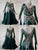 Green Female Rhinestones Applique Ballroom Costumes Viennese Waltz BD-SG3760