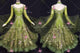 Green newest prom performance gowns shine prom competition dresses lace BD-SG4420