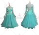 Green design waltz performance gowns big size Standard dancesport dresses store BD-SG3776