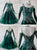 Green Girls Swarovski Satin Ballroom Costumes Performance BD-SG3722