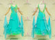 Green short waltz dance gowns latest waltz practice dresses lace BD-SG4177