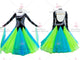 Green retail ballroom champion costumes classic Smooth dance competition gowns outlet BD-SG3360