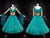 Green Juvenile Satin Ballroom Dress Dance Skirt BD-SG3354