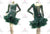 Green Lace Sparkling Latin Dance Clothes Bolero Skirt LD-SG2325