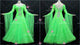 Green new collection homecoming dance team gowns personalized tango practice dresses applique BD-SG4588