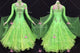 Green new collection waltz dance competition dresses girls ballroom dancesport dresses beads BD-SG4613