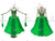 Green Professional Ballroom Dance Dress Lace Outfits BD-SG3446