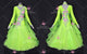 Green new collection waltz dance competition dresses wedding Smooth dance competition gowns flower BD-SG4608