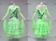 Green fashion prom performance gowns brand new ballroom dancesport dresses beads BD-SG4298