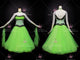 Green retail ballroom champion costumes plus size waltz dance competition dresses company BD-SG3356