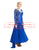 Blue Hand Made Ballroom Dresses Standard Modern Waltz Tango Smooth SD-BD05 - Smarts Dance