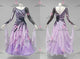 Purple classic Smooth dancing costumes new collection Smooth performance costumes crystal BD-SG4112