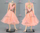 Pink sexy Smooth dancing costumes formal Standard stage dresses satin BD-SG4076