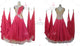 Pink big size tango dance competition dresses casual Standard practice dresses chiffon BD-SG3900