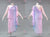 Juniors Pink And Purple Latin Dancing Dress Latin Gown Jive Bolero Dance Clothes LD-SG2245
