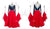 Juvenile Ballroom Smooth Dress For Sale Dance Wear Black and Red BD-SG3875