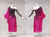 Juvenile Black And Pink Latin Dancing Dress Latin Gown Jive Bolero Dance Clothes LD-SG2280