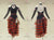 Juvenile Black And Red Latin Dancing Dress Latin Gown Mambo Chacha Dance Wear LD-SG2244