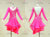 Juvenile Pink Latin Dancing Dress Latin Gown Rhythm Salsa Dance Outfits LD-SG2262