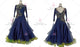 Blue And Green plus size tango dance competition dresses made-to-measure homecoming practice dresses crystal BD-SG3873