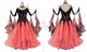 Black And Red plus size tango dance competition dresses top best prom champion dresses beads BD-SG3867