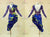 Ladies Blue And Purple Latin Dancing Dress Latin Gown Bachata Flamenco Dance Clothes LD-SG2260
