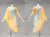 Ladies Blue And Yellow Latin Dancing Dress Latin Gown Samba Rumba Dance Dresses LD-SG2236