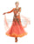 Orange Leopard Ballroom Dance Dresses Ballroom Smooth Competition Dance Dress SD-BD04 - Smarts Dance