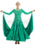 Green U Neckline Long Sleeves Ballroom Latin Dance Dresses SD-BD53 - Smarts Dance