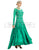 Green U Neckline Long Sleeves Ballroom Latin Dance Dresses SD-BD53 - Smarts Dance