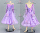 Purple sexy Smooth dancing costumes tailor made ballroom dancesport costumes crystal BD-SG4051