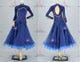 Blue classic Smooth dancing costumes casual Standard champion gowns sequin BD-SG4096