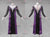 Modern Black And Purple Flower Latin Dance Costumes Salsa Dancer Wear LD-SG2208