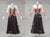 Modern Black And Red Applique Latin Dance Outfits Flamenco Practice Outfits LD-SG2232
