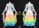 Multicolor latest homecoming dance team gowns homecoming prom practice dresses applique BD-SG4493