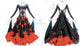 Multicolor big size tango dance competition dresses contemporary ballroom dance competition gowns sequin BD-SG3906