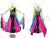 Multicolor Female Flower Ballroom Dress Dance Outfits BD-SG3383