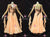 Orange And  Flesh-Coloured Chiffon Crystal Dance Costume Dress For Homecoming Dance BD-SG4462