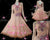 Orange Applique Crystal Custom Dance Costumes Dresses For Dancing BD-SG4399
