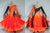 Orange Ballroom Standard Competition Dress Performance BD-SG3590