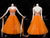 Orange Sparkling Ballroom Dance Dress Lace Outfits BD-SG3411