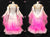 Pink And White Dresses To Dance Dance Competition Costumes Ballroom Skirt BD-SG4368