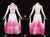 Pink And White Satin Crystal Homecoming Dance Dresses Dresses For Dance BD-SG4456