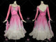 Pink casual waltz performance gowns cocktail ballroom dancesport dresses exporter BD-SG3677