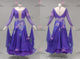 Pink newest prom performance gowns quality Smooth dance gowns rhinestones BD-SG4362