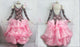 Pink luxurious prom dancing dresses juniors Smooth dancesport dresses dropshipping BD-SG3583