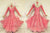 Pink Ballroom Smooth Competition Dress Tango BD-SG3589