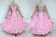 Pink casual prom dancing dresses simple ballroom dance costumes store BD-SG3601